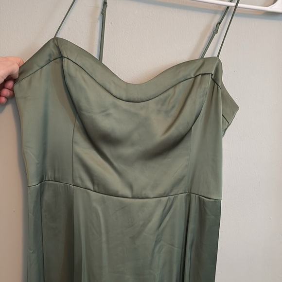 Abercrombie green Camille maxi dress - Picture 3 of 6